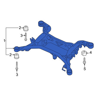 Audi OE - Rear Suspension Subframe Crossmember
