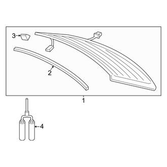 Audi OE - Lift Gate - Glass