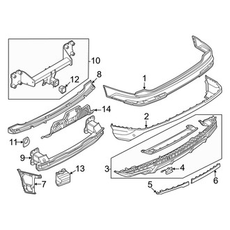 Audi OE - Rear Bumper - Bumper & Components (Prestige)