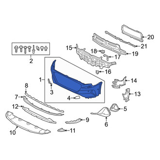 Audi OE - Front Bumper Cover