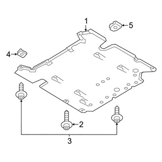 Audi OE - Radiator Support - Splash Shields (Premium Plus / Prestige)