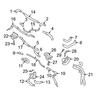 Audi OE - Cooling - Hoses & Lines (Center)
