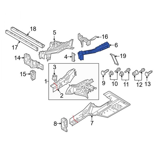 Fender Apron Reinforcement