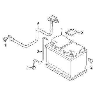 Audi OE - Electrical - Battery (Conventional), (Premium Plus / Prestige)