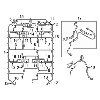 Audi OE - Electrical - Wiring Harness (370 KW System, High Voltage), (Premium Plus / Prestige)