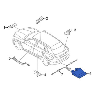 Audi OE - Rear Liftgate Control Module