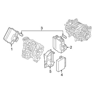 Audi OE - Electrical Components (300 KW System Drive Motors Control Modules), (Premium Plus / Prestige)