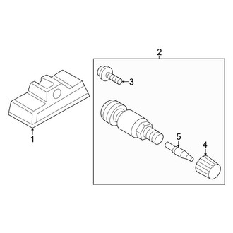 Audi OE - Electrical - Tire Pressure Monitor Components (Premium Plus / Prestige)