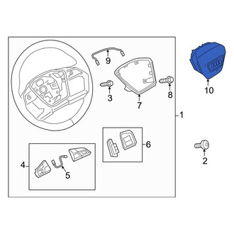 Audi OE - Steering Wheel Air Bag