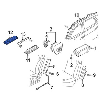 Audi OE - Front Left Lower Instrument Panel Air Bag
