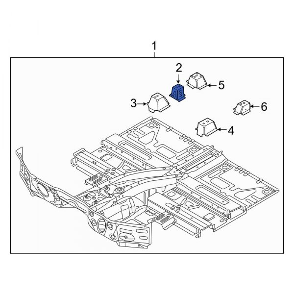 Floor Pan Bracket