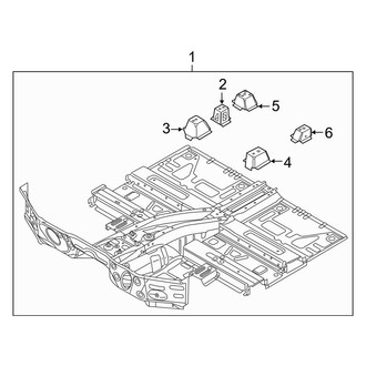 Audi OE - Front Floor Pan