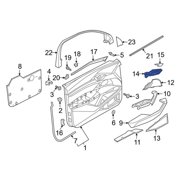 Interior Door Handle