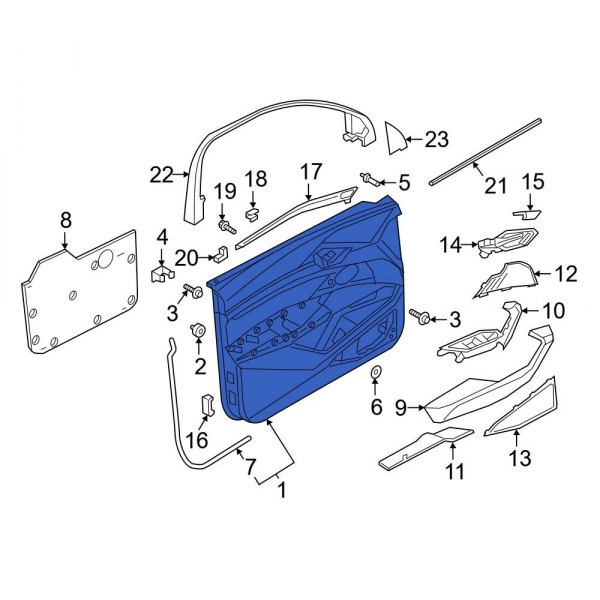 Door Interior Trim Panel