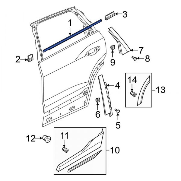 Door Belt Molding