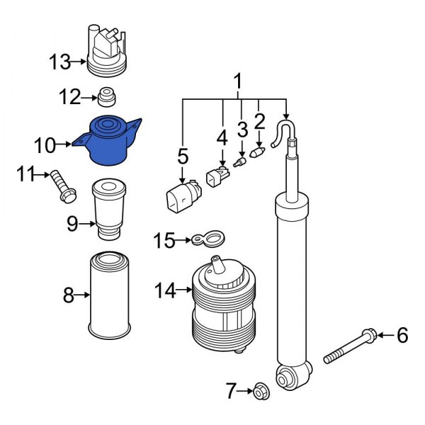 Suspension Shock Absorber Mount