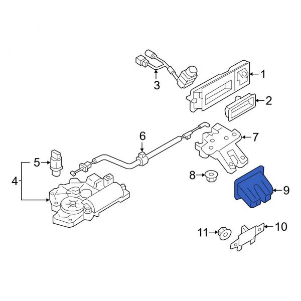 Liftgate Latch Cover