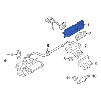 Audi OE - Rear Liftgate Finish Panel