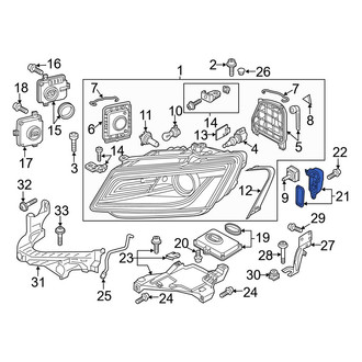 Audi OE - Front Left Daytime Running Light