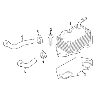 Audi OE - Cooling - Oil Cooler (3.2L)