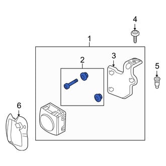 Audi OE - Cruise Control Distance Sensor Hardware Kit