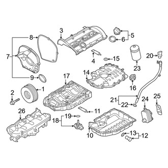 Audi OE - Engine / Transaxle - Engine Parts (2.0L)