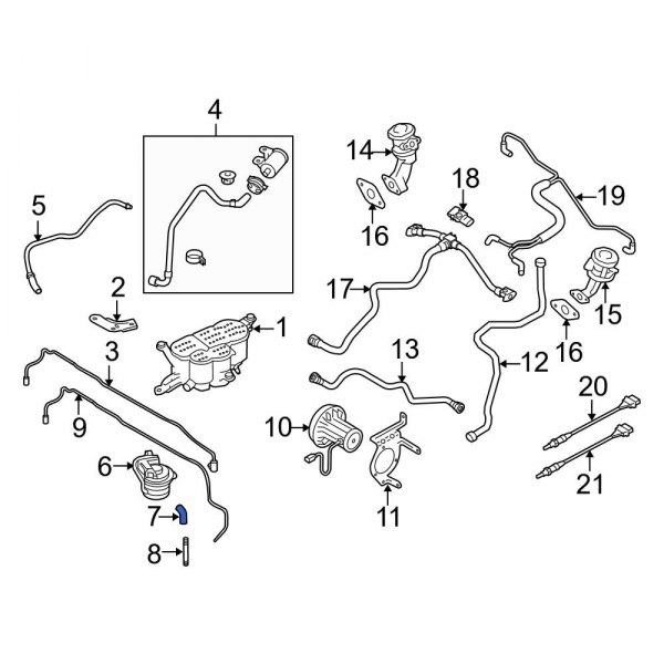 Evaporative Emissions System Line Adapter