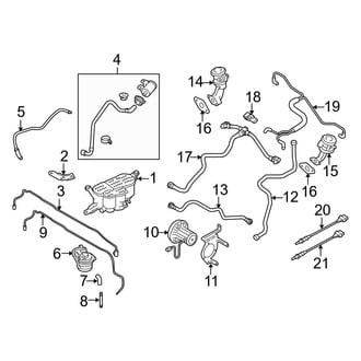 Audi OE - Emission System - Emission Components (3.2L)