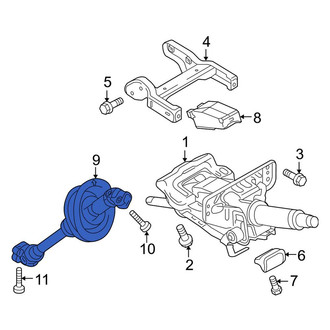 Audi OE - Lower Steering Shaft
