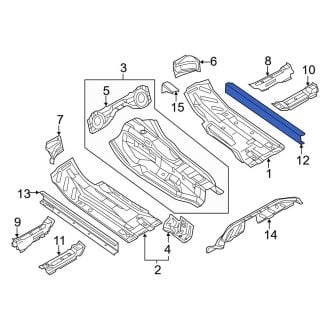 Audi Q5 Replacement Floor Pans — CARiD.com