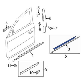 Audi Q5 Replacement Window Seals — CARID