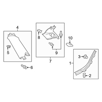 Audi OE - Quarter Panel - Interior Trim
