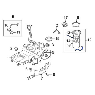Audi OE - Fuel Pump and Sender Assembly