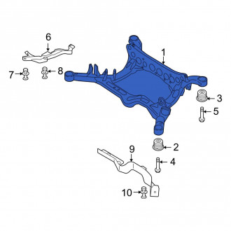 Audi Q5 Replacement Chassis Frames & Rails - CARiD.com