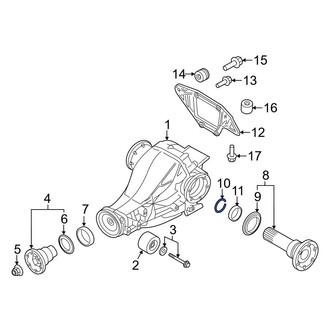 Audi OE - Drive Axle Shaft Lock C-Clip