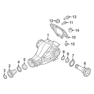 Audi OE - Rear Suspension - Axle & Differential