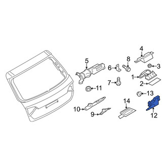 Audi OE - Rear Liftgate Latch