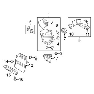 Audi OE - Engine / Transaxle - Air Intake (3.0L Gas)