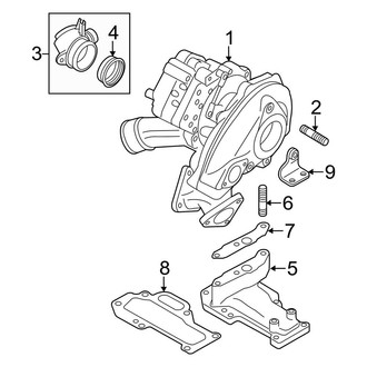 Audi OE - Engine / Transaxle - Turbocharger & Components (TDI Premium Plus / TDI Prestige)