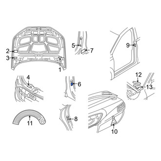 Audi OE - Air Bag Information Label