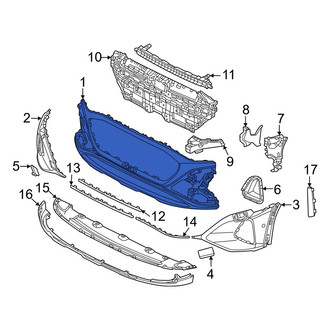 Audi OE - Front Right Bumper Cover