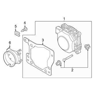 Audi OE - Front Bumper & Grille - Electrical Components (With S-Line Exterior, Adaptive Cruise)