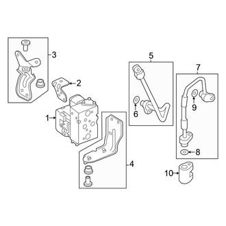 Audi OE - Air Conditioner & Heater - Components (Valve Block)