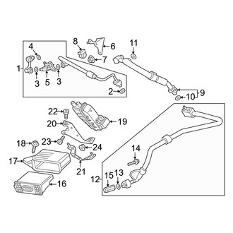 Audi OE - Air Conditioner & Heater - Components (Refrigerant Circuit)