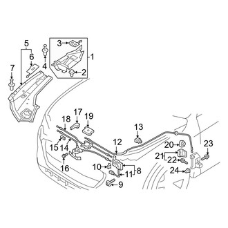 Audi OE - Components under Hood