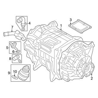 Audi OE - Electrical Components (Drive Motor, Rear), (Launch Edition / Premium / Premium Plus / Prestige)