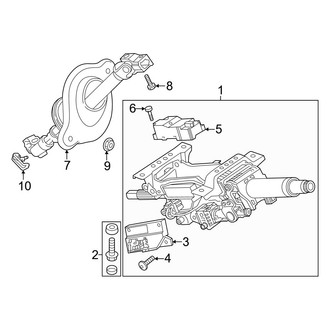 Audi OE - Steering Column Assembly