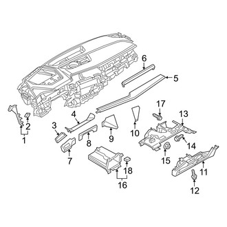 Audi OE - Instrument Panel Components (Trim)