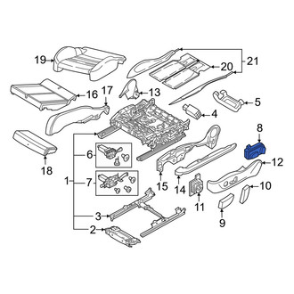 Audi OE - Front Right Power Seat Switch
