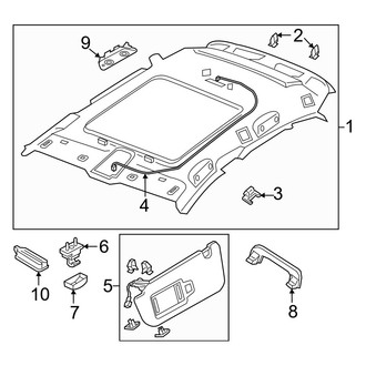 Audi OE - Roof - Interior Trim